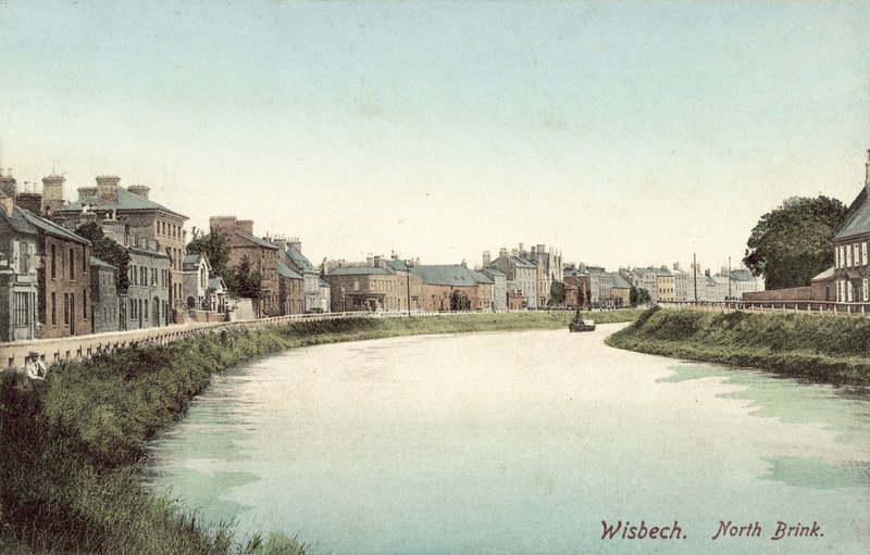 Wisbech, Cambridgeshire (kolorowe zdjęcie) autorstwa English Photographer