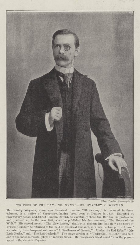 Writers of the Day, Pan Stanley J Weyman autorstwa English Photographer