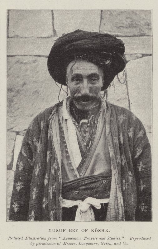 Yusuf Bey z Koshk autorstwa English Photographer