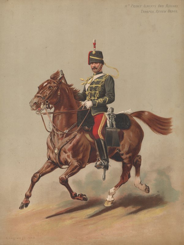 11th Prince Alberts Own Hussars, Trooper, Order Review autorstwa English School