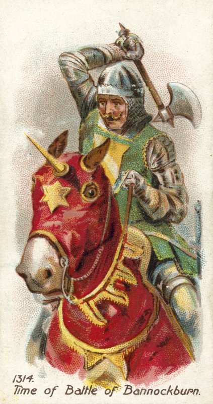 1314, czas bitwy pod Bannockburn autorstwa English School