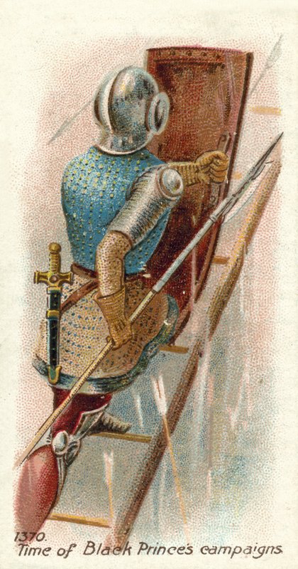 1370, czas kampanii Czarnych Książąt autorstwa English School
