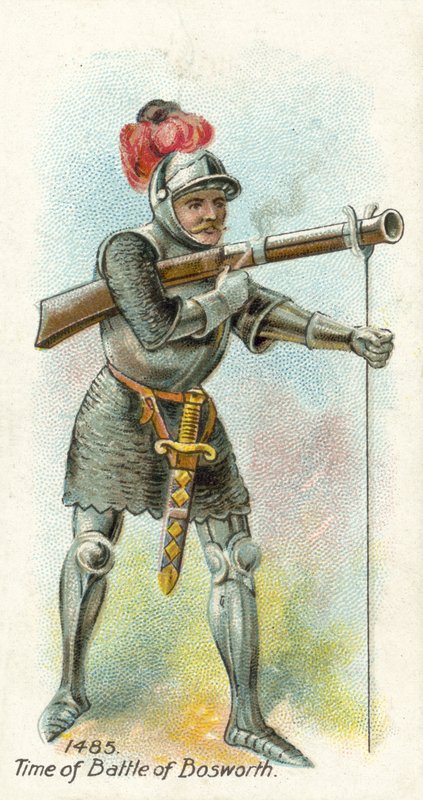 1485, czas bitwy pod Bosworth autorstwa English School
