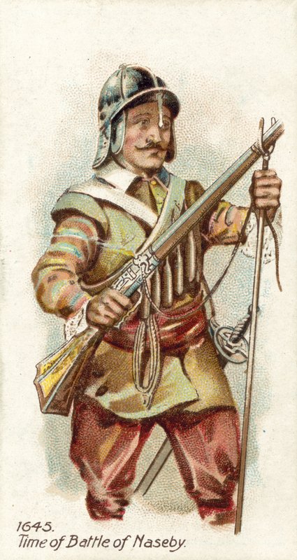 1645, czas bitwy pod Naseby autorstwa English School