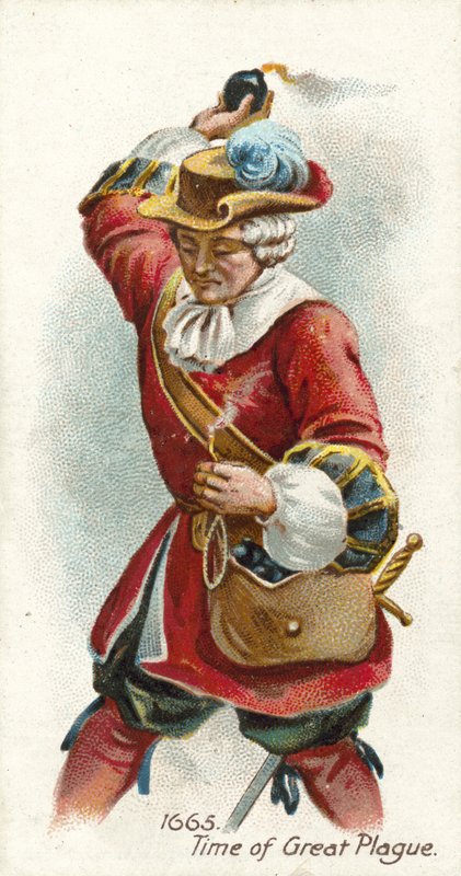 1665, czas wielkiej zarazy autorstwa English School
