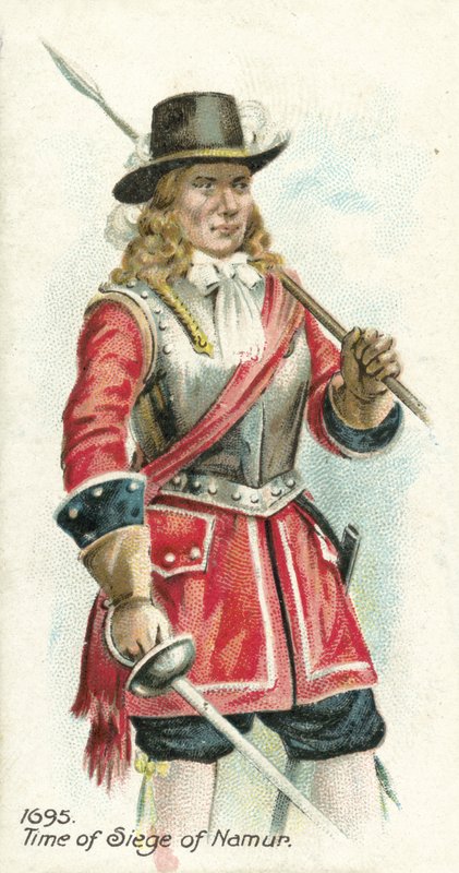 1695, czas oblężenia Namuru autorstwa English School