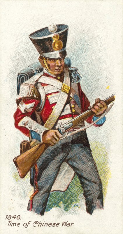 1840, czas wojny chińskiej autorstwa English School
