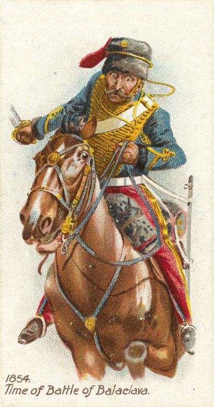1854, czas bitwy pod Balaclava autorstwa English School