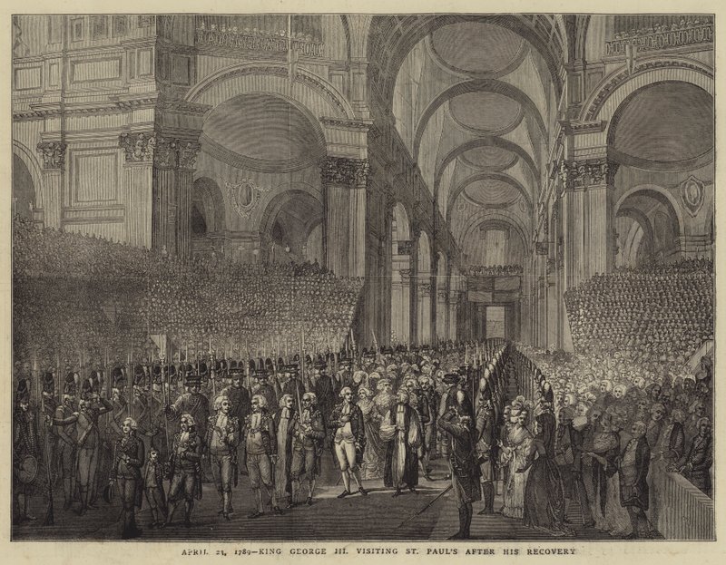23 kwietnia 1789, wizyta króla Jerzego III w St Paul