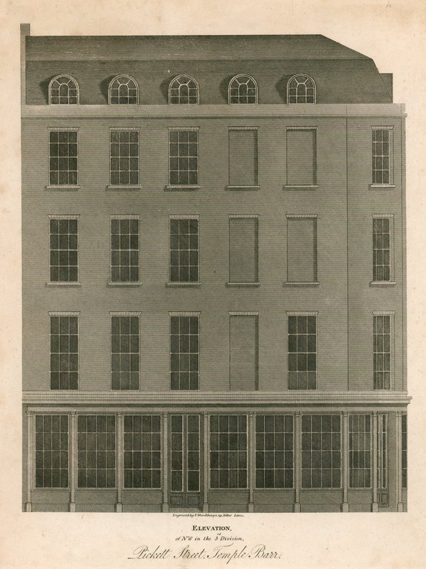 6 Pickett Street, Temple Bar, Londyn autorstwa English School