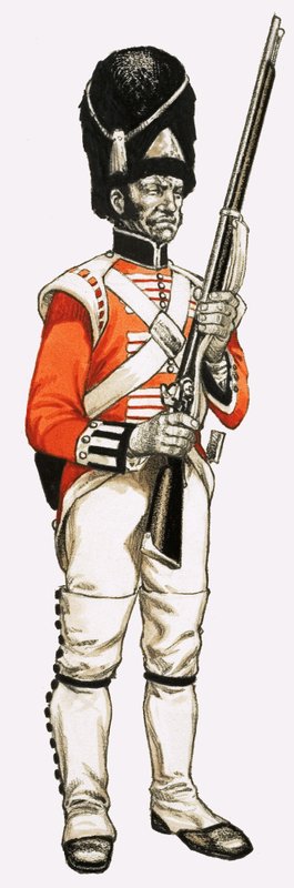 92. Grenadier Pieszy 1815 autorstwa English School