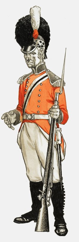 92. Kochanie. Artyleria Co. Dyw Piechoty Prywatne 1803 autorstwa English School