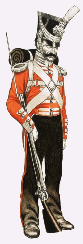 96. Prywatne nogi 1836 autorstwa English School