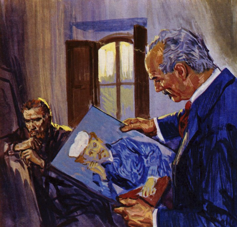 Doktor stał się bohaterem jednego ze słynnych portretów Vincenta Van Gogha autorstwa English School