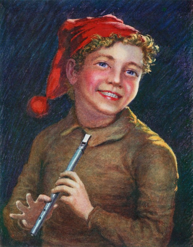 Wesoły Piper (kolor lito) autorstwa English School