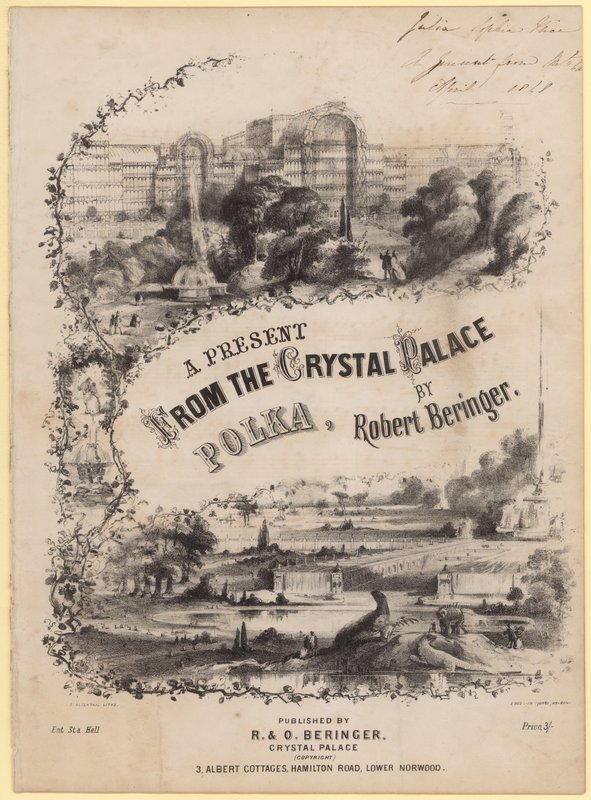 Prezent od Crystal Palace Polka autorstwa English School