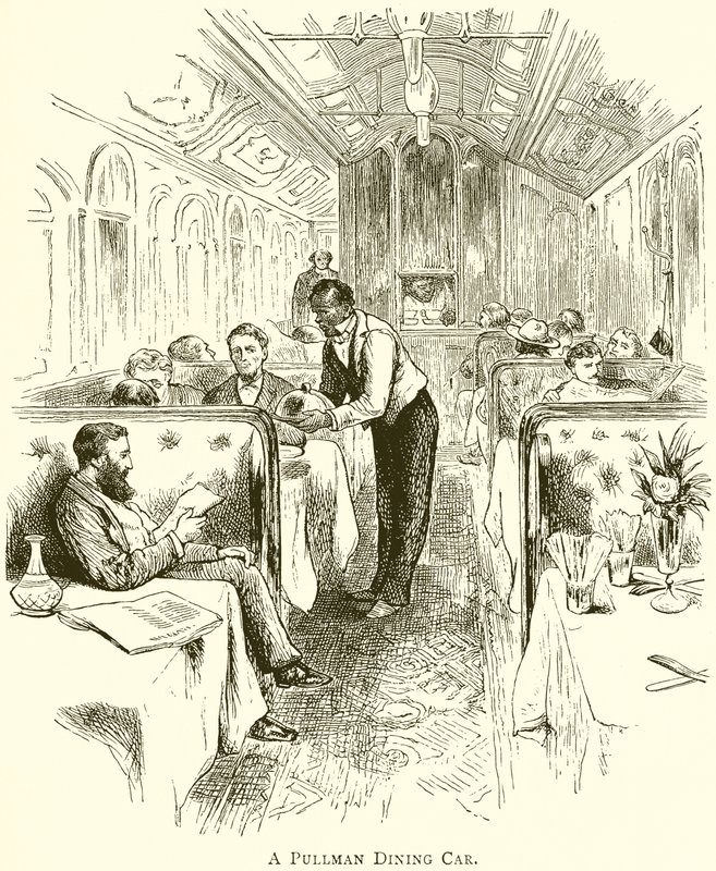 Wagon restauracyjny Pullman autorstwa English School
