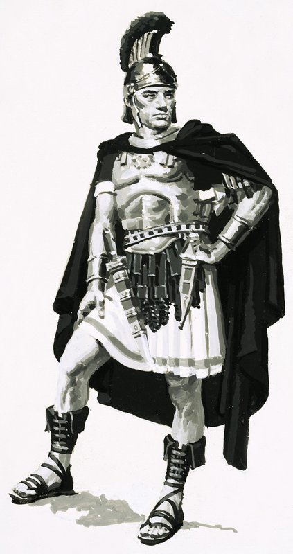 Legionista rzymski autorstwa English School