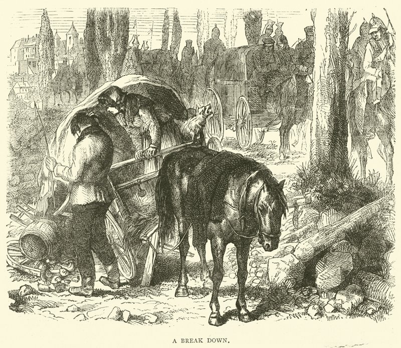 Awaria, listopad 1870 autorstwa English School