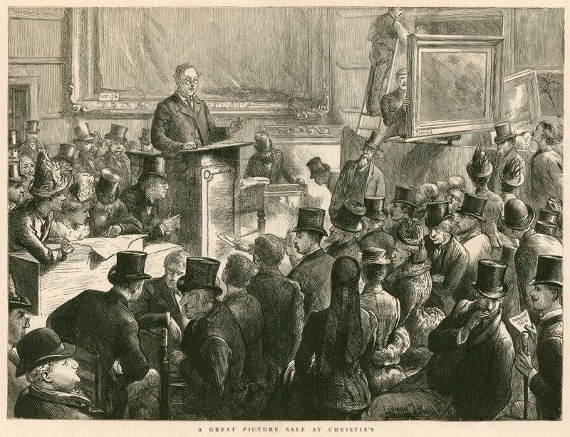 Świetna wyprzedaż zdjęć w Christies autorstwa English School