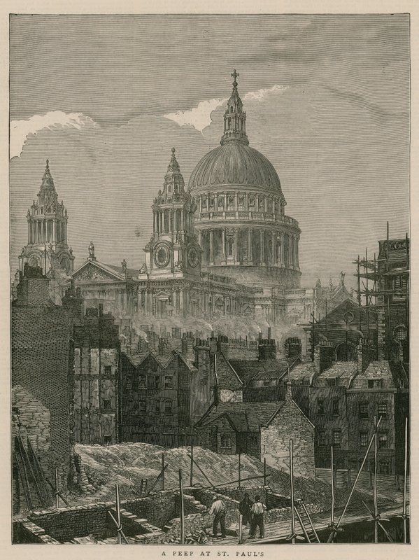 Zajrzyj do St Pauls w Londynie autorstwa English School