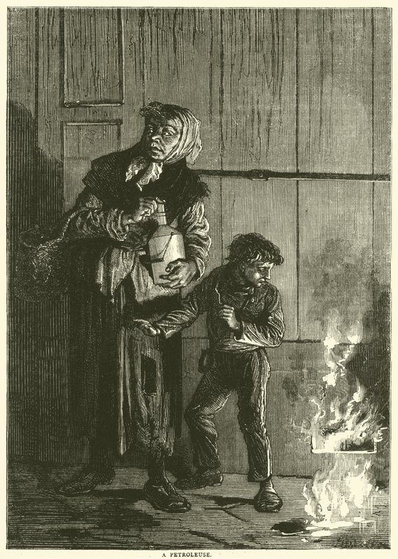 Benzyna, kwiecień 1871 autorstwa English School