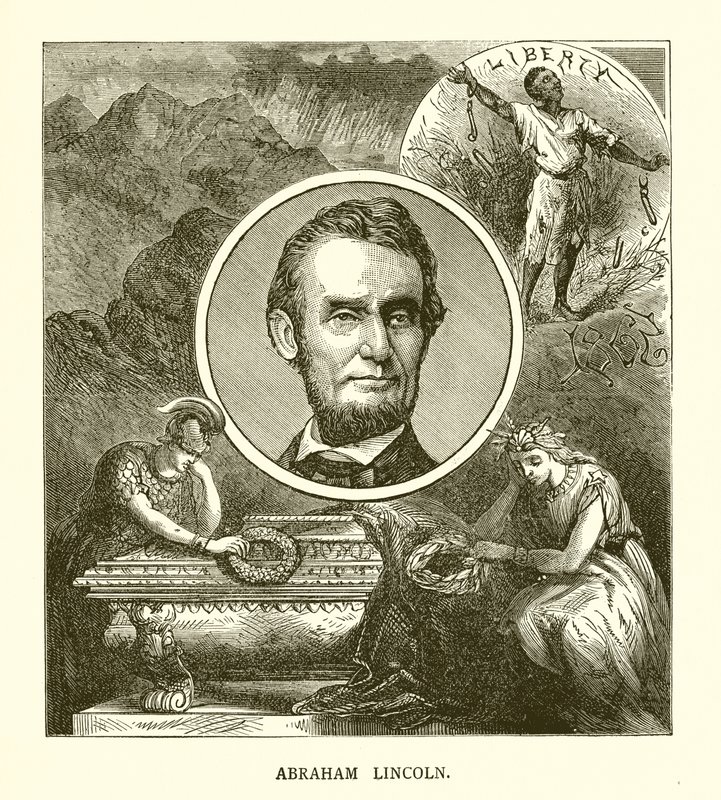 Abraham Lincoln autorstwa English School