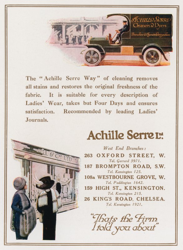 Achille Serre, sprzątaczki i farbiarki autorstwa English School