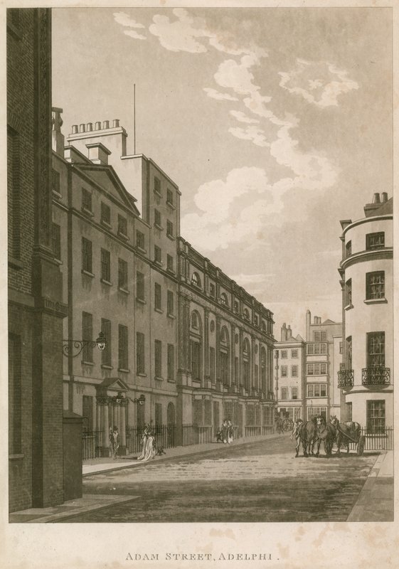 Adam Street, Adelphi, Londyn autorstwa English School