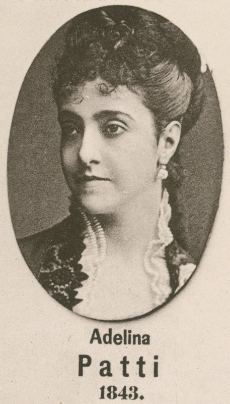 Adelina Patti (grawerunek) autorstwa English School