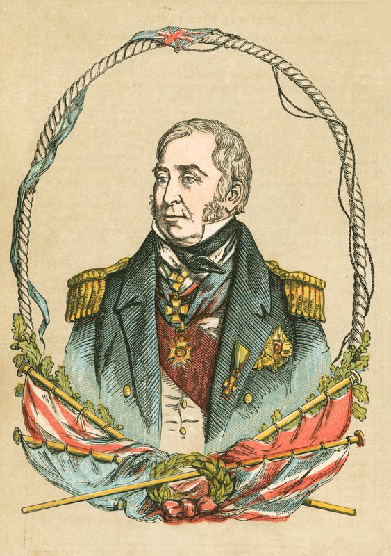 Admirał Sir Charles Napier autorstwa English School