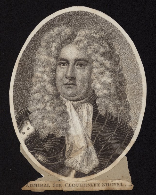 Admirał Sir Cloudesley Shovell autorstwa English School