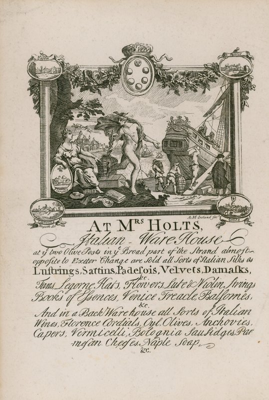 Reklama włoskiego magazynu Mr Holts autorstwa English School