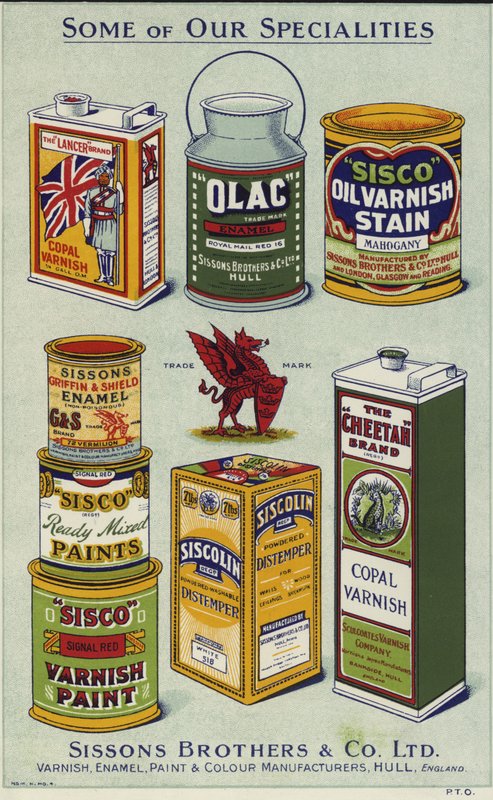 Rozprzestrzeniają się reklamy Sissons Brothers & Co Limited autorstwa English School