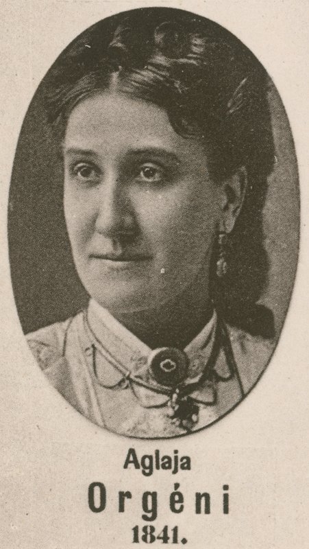 Aglaja Orgeni (grawerunek) autorstwa English School
