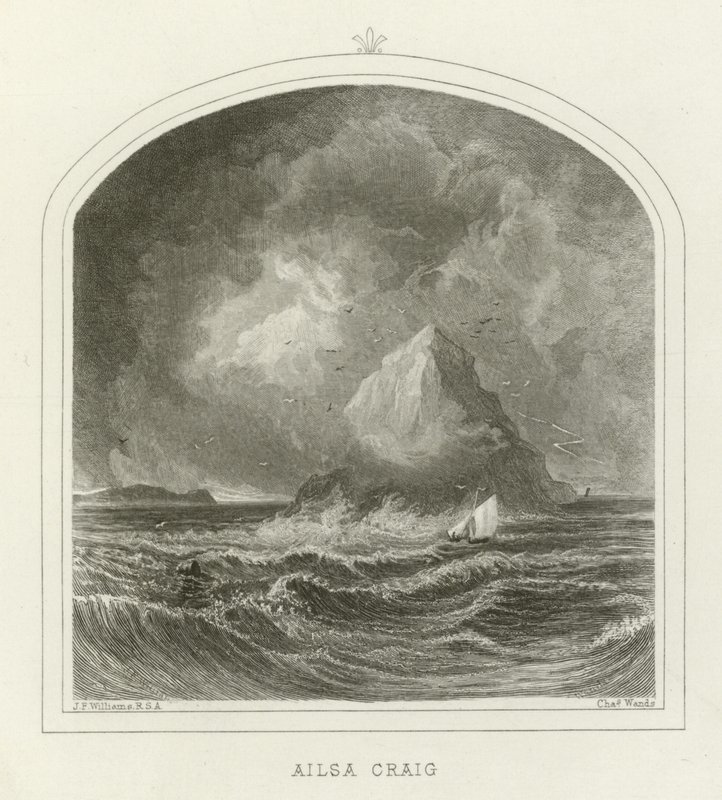 Ailsa Craig autorstwa English School
