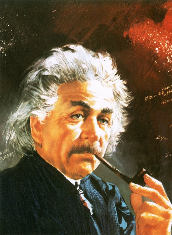Albert Einstein autorstwa English School