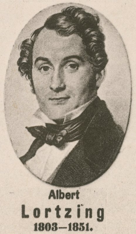 Albert Lortzing (grafika) autorstwa English School