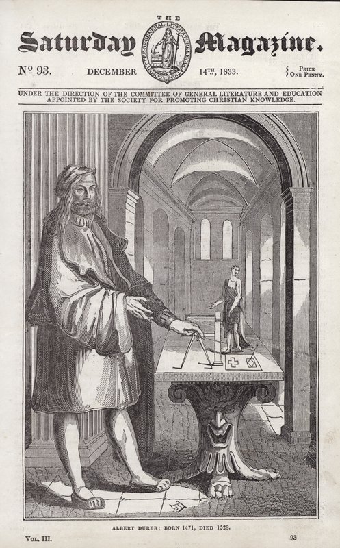 Albert lub Albrecht Durer (grafika) autorstwa English School
