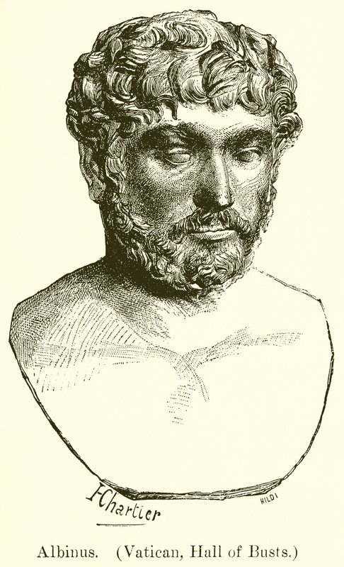 Albinusa. (Watykan, Sala Popiersi) autorstwa English School