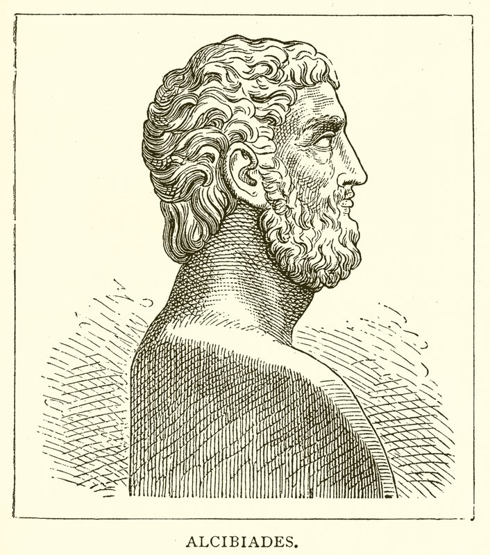Alcybiades autorstwa English School