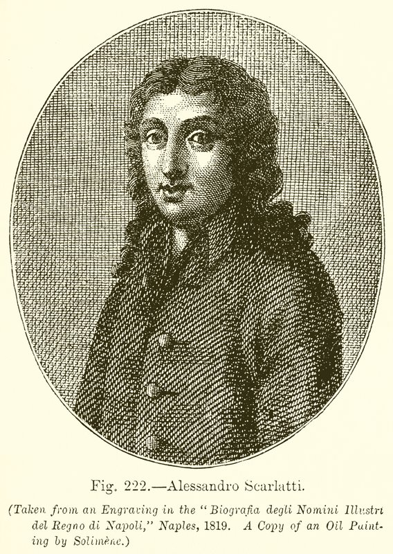 Alessandro Scarlatti autorstwa English School