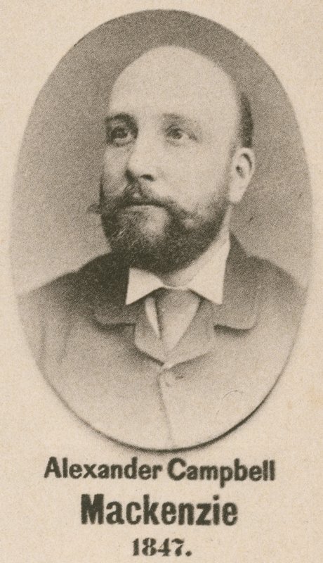 Alexander Campbell Mackenzie (grawiura) autorstwa English School
