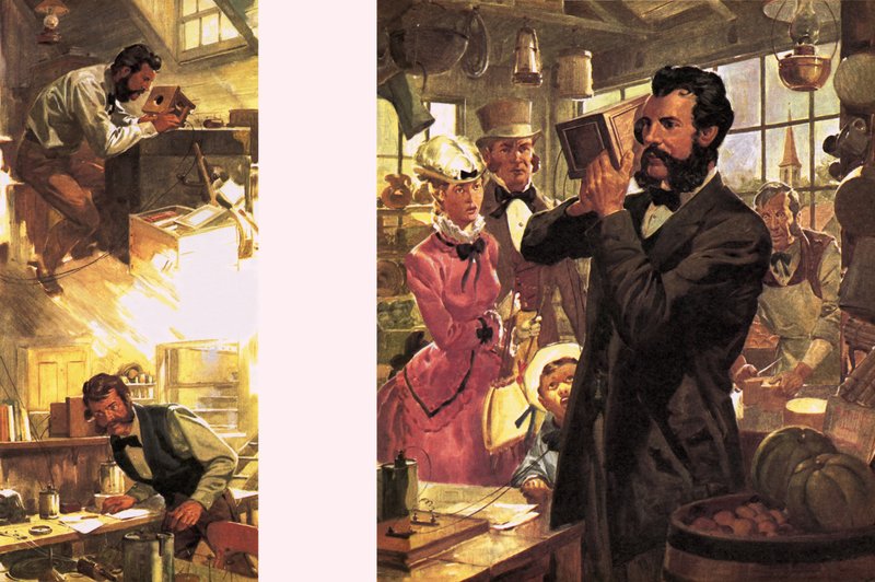 Alexander Graham Bell — pierwsza rozmowa telefoniczna autorstwa English School