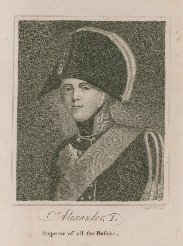 Aleksander I, cesarz wszystkich Rosjan autorstwa English School