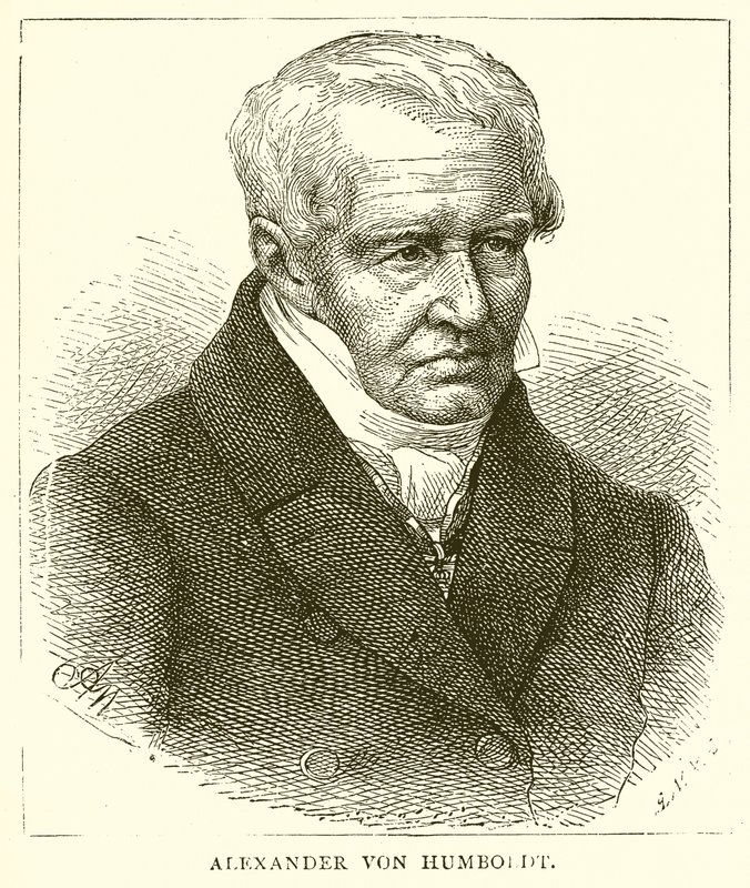 Aleksander von Humboldt autorstwa English School