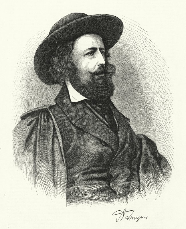 Alfred Lord Tennyson (grawerowanie) autorstwa English School