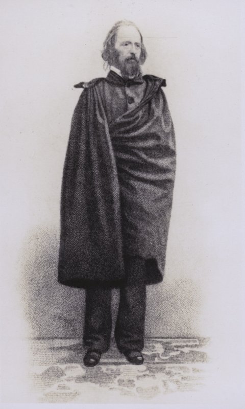 Alfred, Lord Tennyson, angielski poeta autorstwa English School