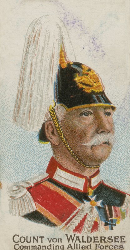 Alfred von Waldersee, niemiecki generał autorstwa English School