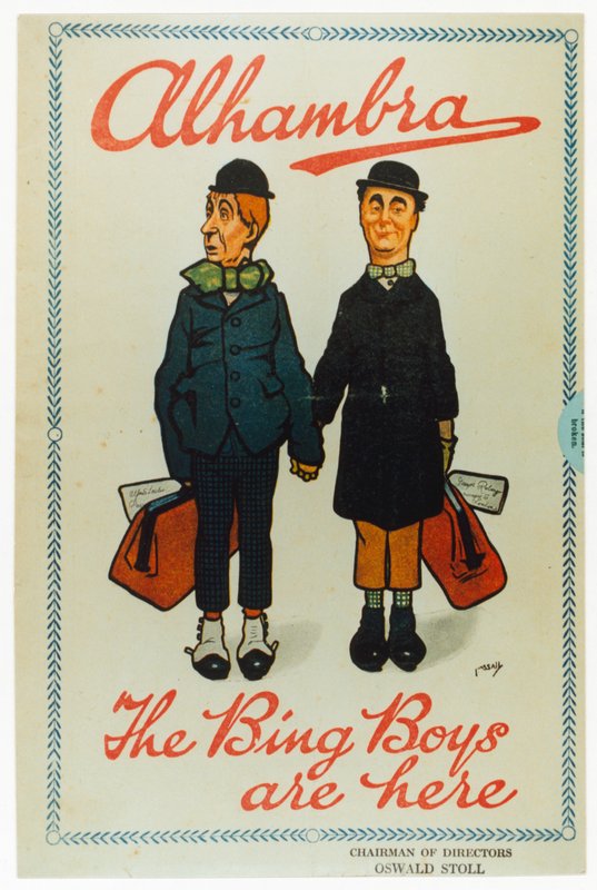Alhambra. Bing Boys są tutaj autorstwa English School